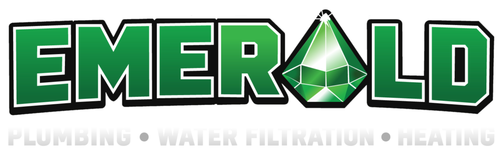 Wordmark logo with descprtion of services in white